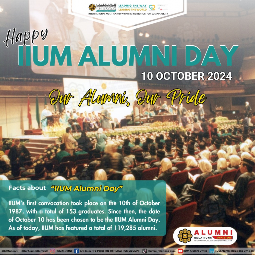 Happy IIUM Alumni Day!