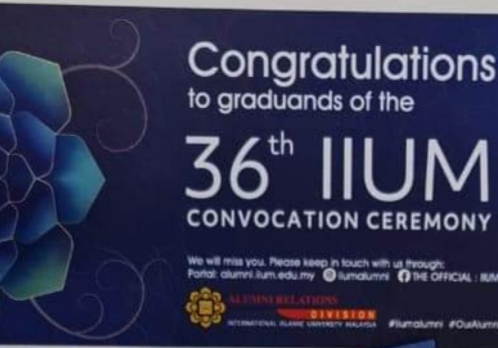 Happy 36th Convocation!!!