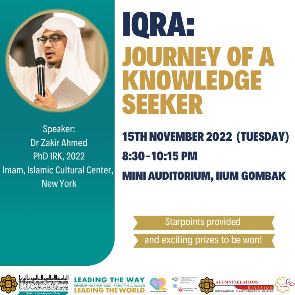 IQRA : A Journey of a Knowledge Seeker