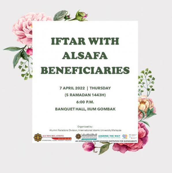 Iftar with ALSAFA Beneficiaries