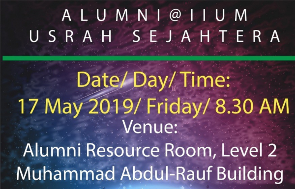 ALUMNI @ IIUM USRAH SEJAHTERA