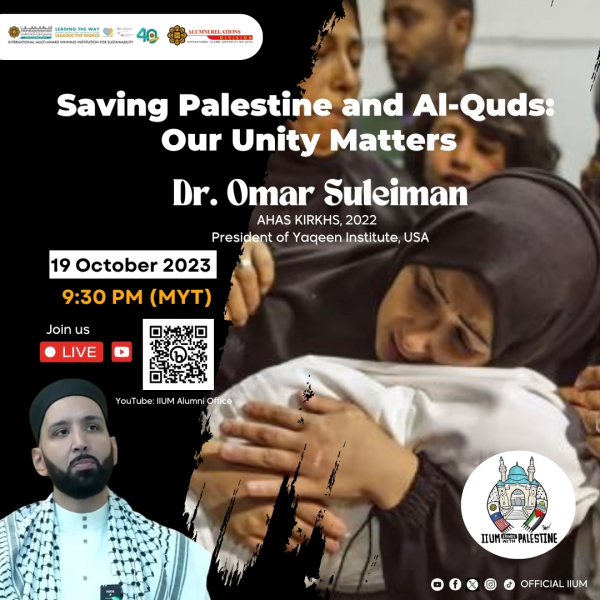 Saving Palestine and Al-Quds Our Unity Matters