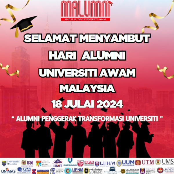 Selamat Menyambut Hari Alumni Universiti Awam Malaysia 2024