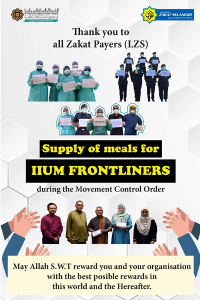 Thank you to all Zakat Payers