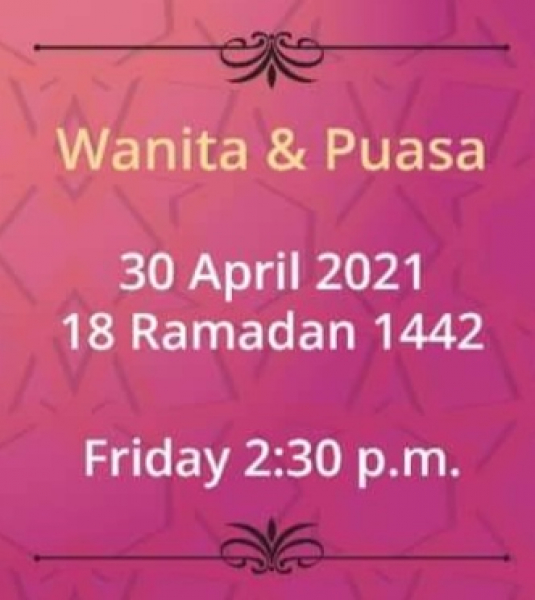 Tazkirah Ramadhan with Alumni 03/2021