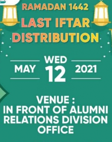 Alumni Iftar for Students 06/2021