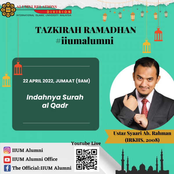 TAZKIRAH RAMADHAN #iiumalumni