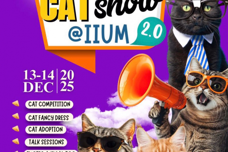 Join Us for the National Cat Show & Exhibition @ IIUM 2025