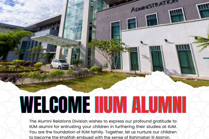 Welcome IIUM Alumni