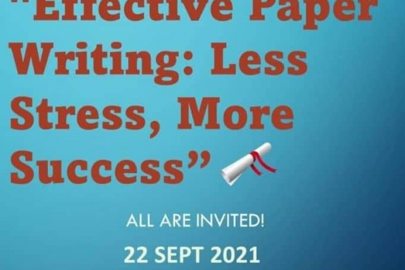 Effective Paper Writing: Less Stress, More Success