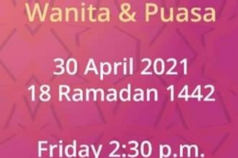 Tazkirah Ramadhan with Alumni 03/2021