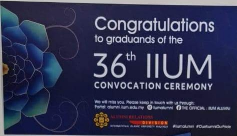 Happy 36th Convocation!!!